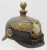 Prussian Garde Felt "Ersazt" Artillery Pickelhaube Visuel 3